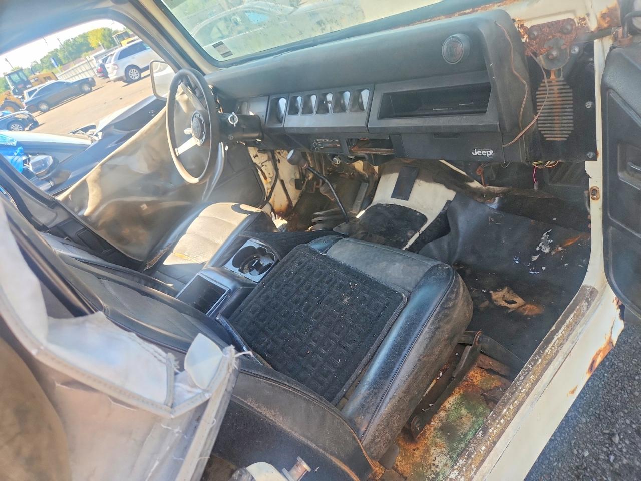 1987 Jeep Wrangler Белый vin: 2BCHV81S7HB542680