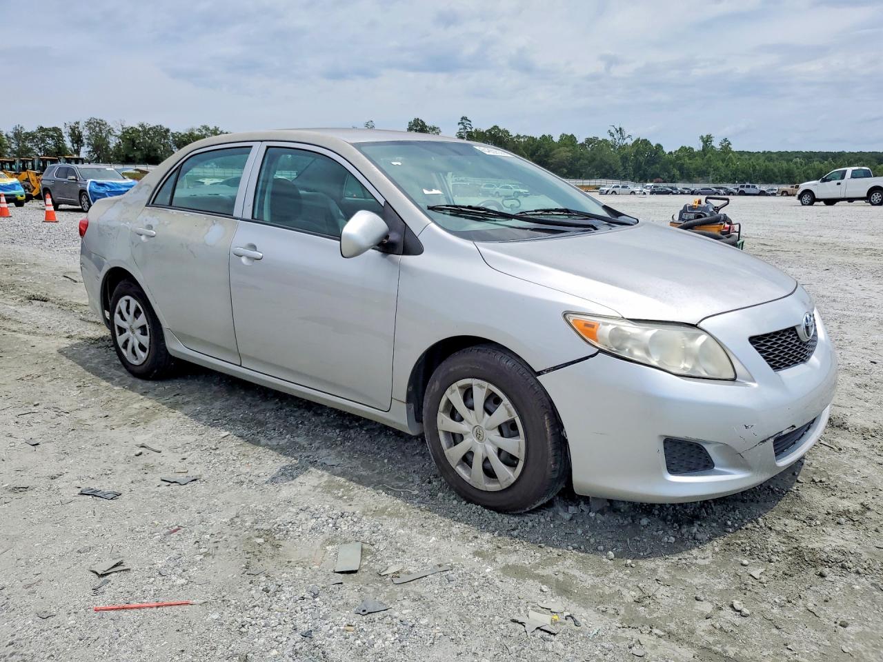 2010 Toyota Corolla Le Silver vin: 2T1BU4EE3AC290945