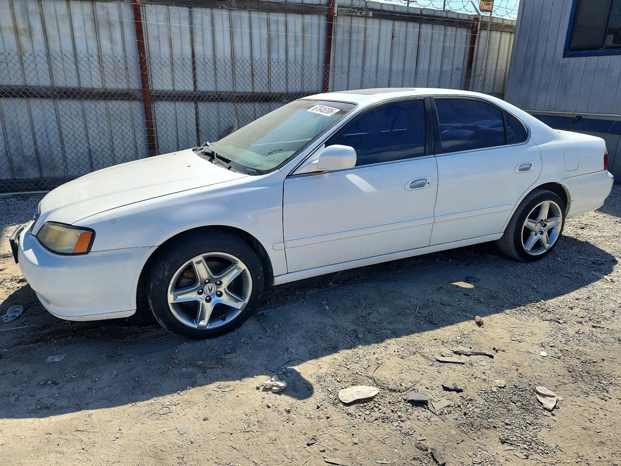 2000 Acura 3.2tl White vin: 19UUA5668YA050904