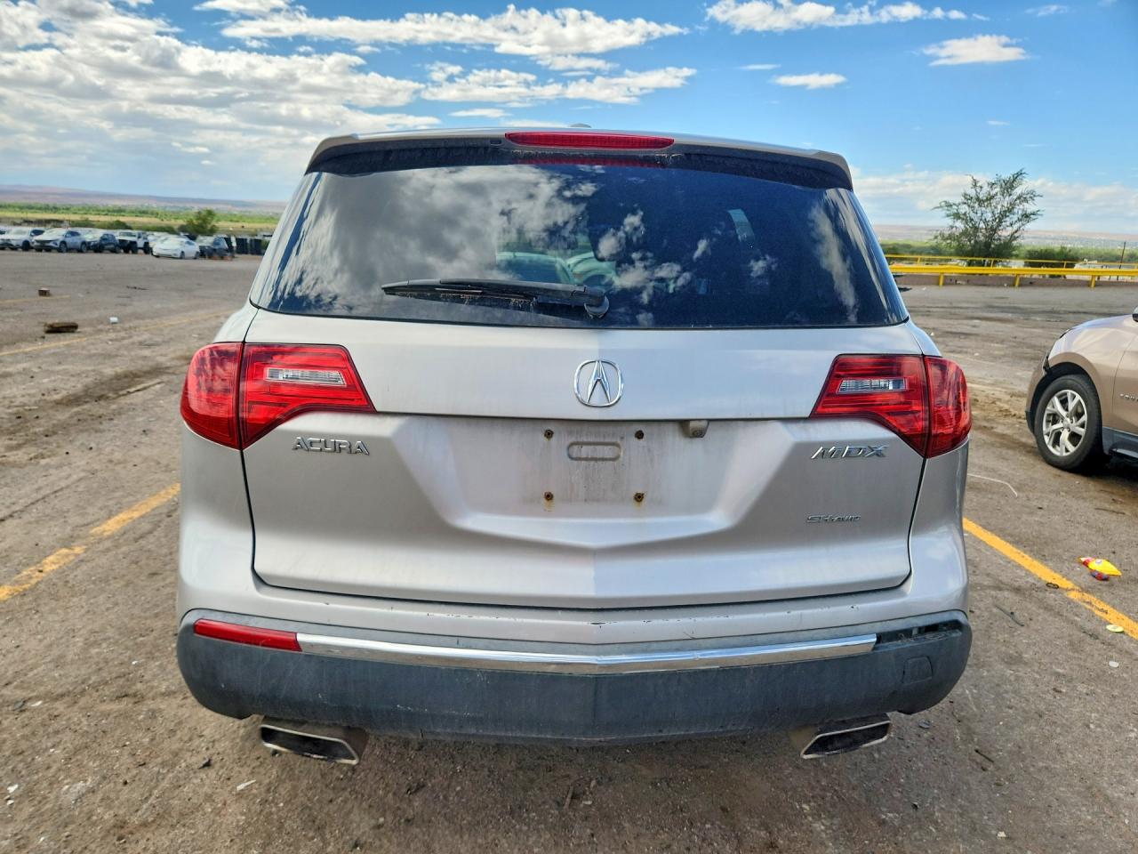 2010 Acura Mdx Technology Silver vin: 2HNYD2H43AH517438