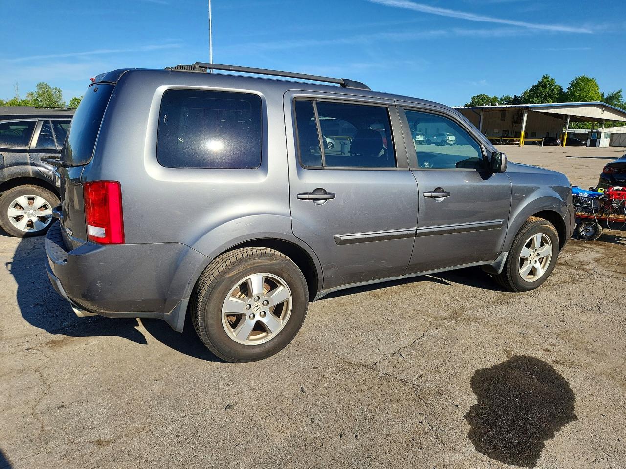 2011 Honda Pilot Exl Silver vin: 5FNYF4H51BB104896