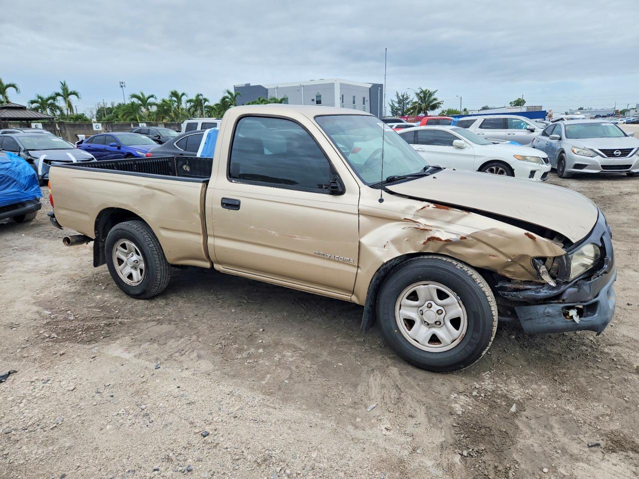 2004 Toyota Tacoma Base Gold vin: 5TENL42N94Z460129