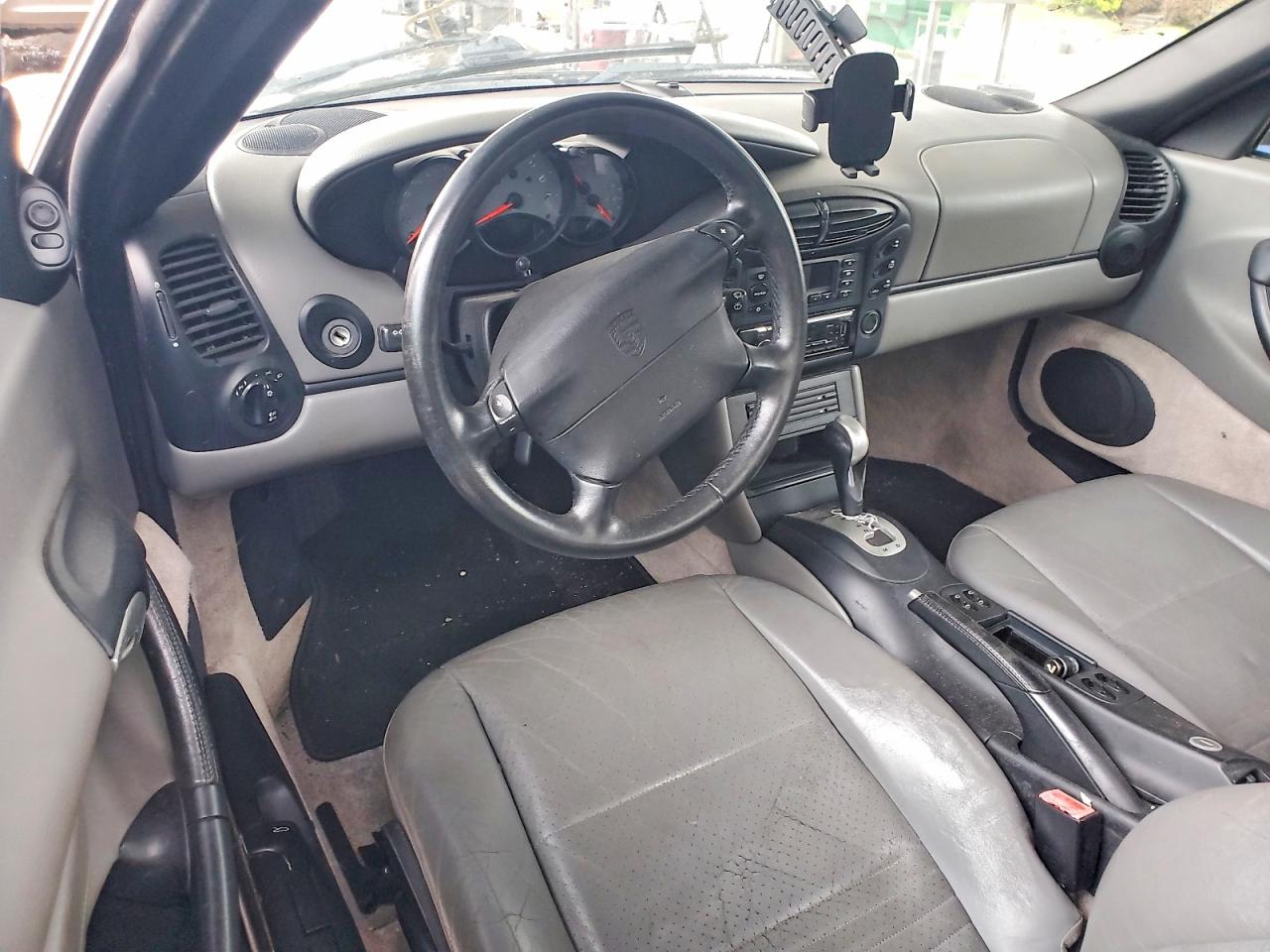2000 Porsche Boxster Black vin: WP0CA2987YU627510