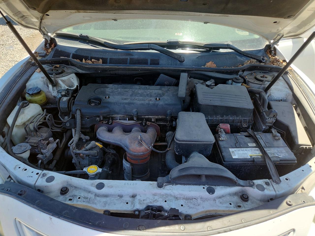 2007 Toyota Camry Le Белый vin: 4T1BE46K67U716359