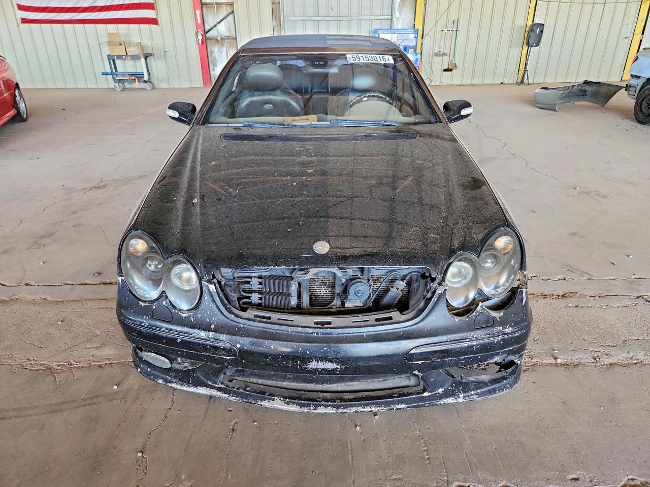 2004 Mercedes-benz Clk 55 Amg Black vin: WDBTK76G44T031677