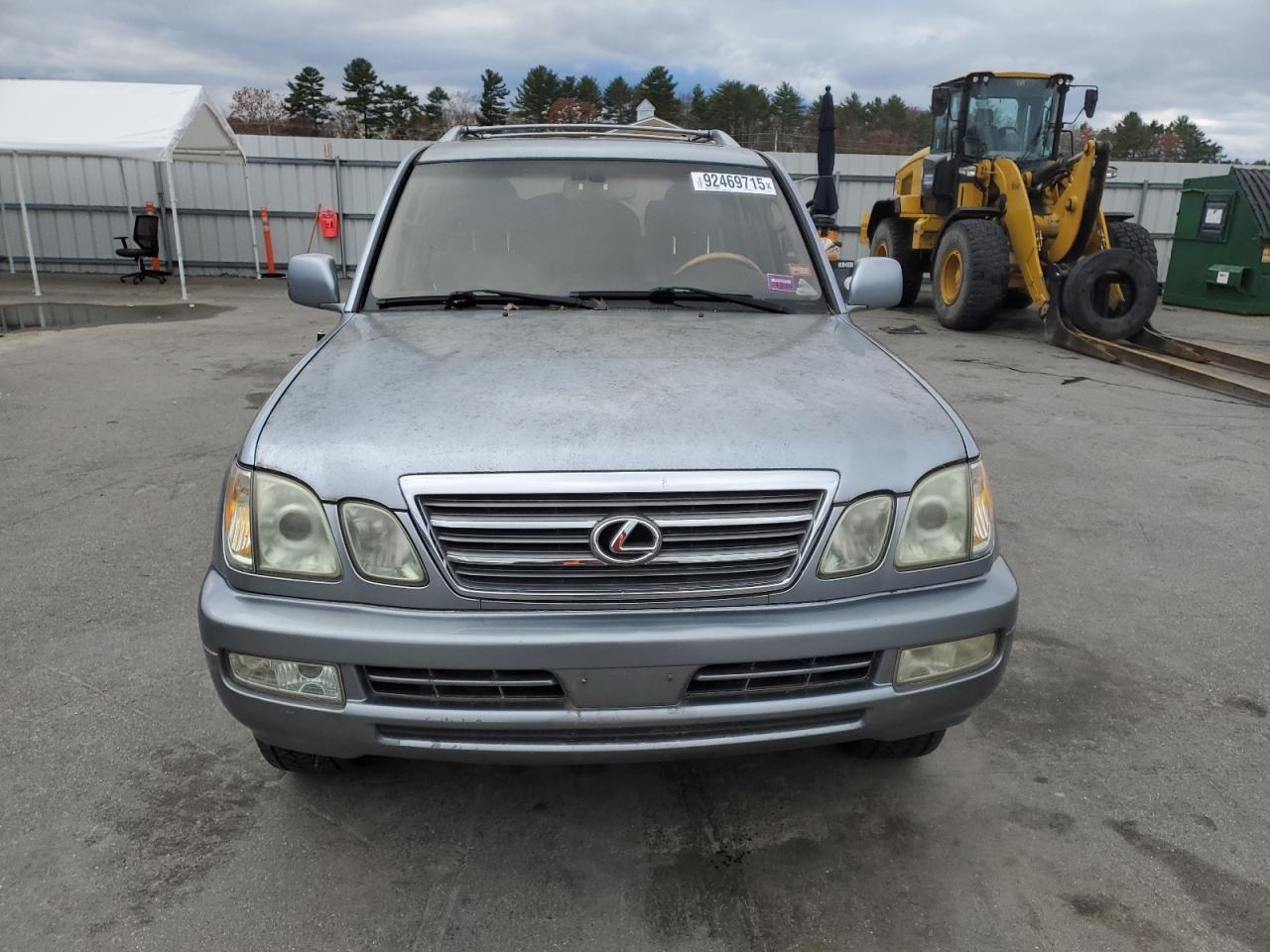 2003 Lexus Lx 470 Blue vin: JTJHT00WX33532497
