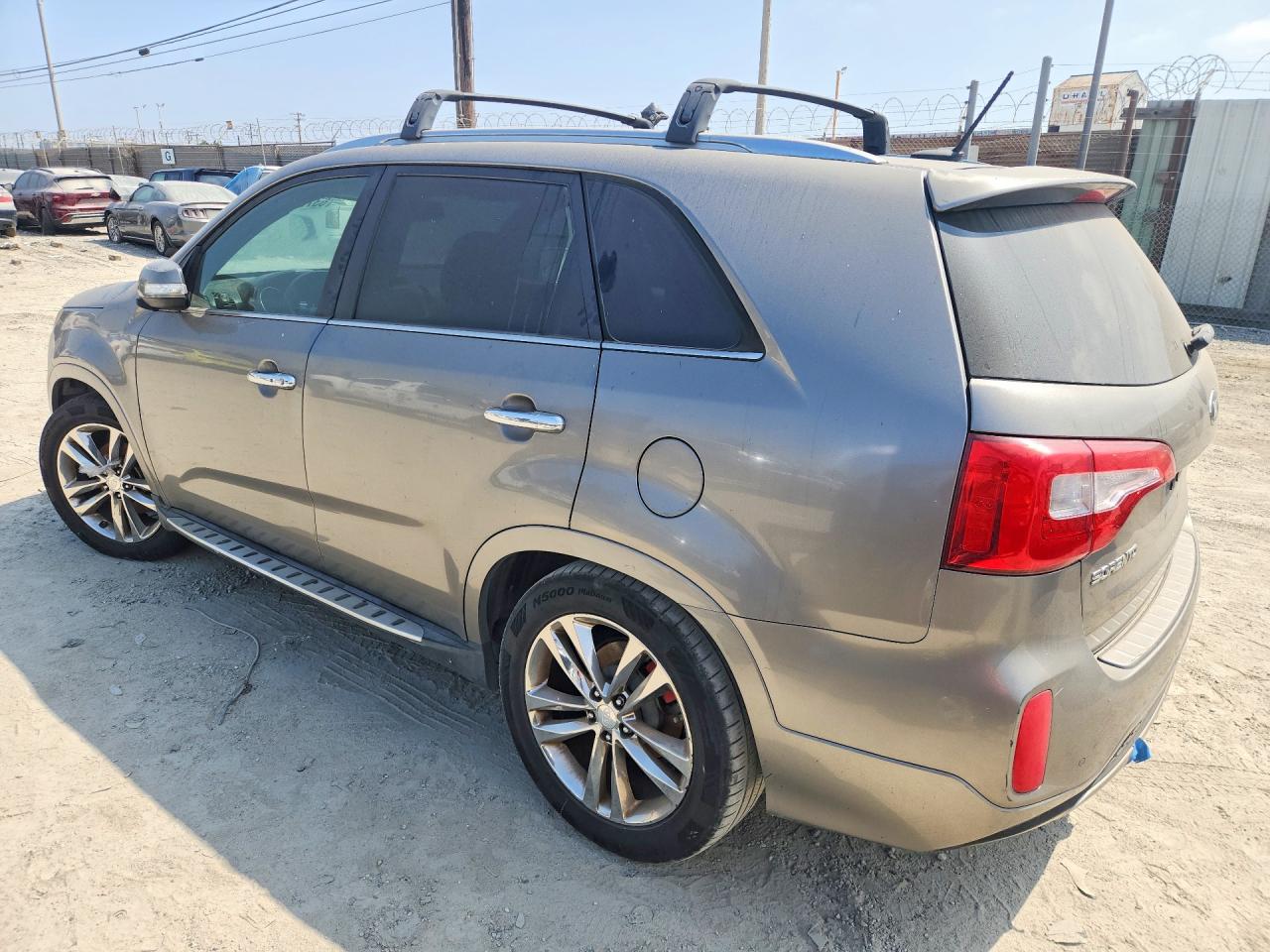 2014 Kia Sorento Sx Limited Gray vin: 5XYKW4A71EG484191