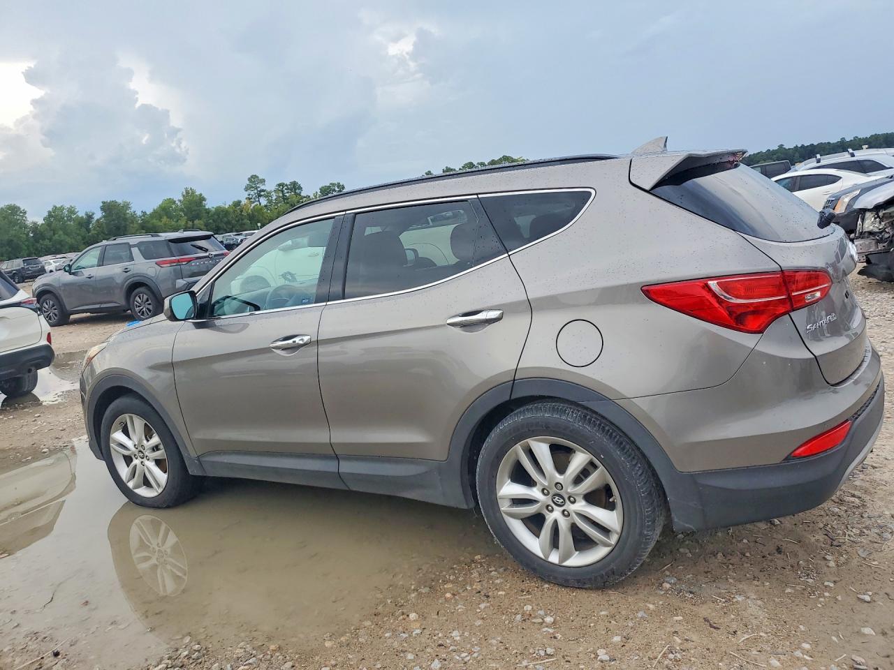 2013 Hyundai Santa Fe Sport 2.0t Gray vin: 5XYZU3LA7DG061590