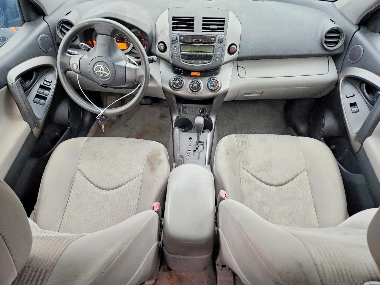 2010 Toyota Rav4 Base Черный vin: JTMBF4DV5AD025653