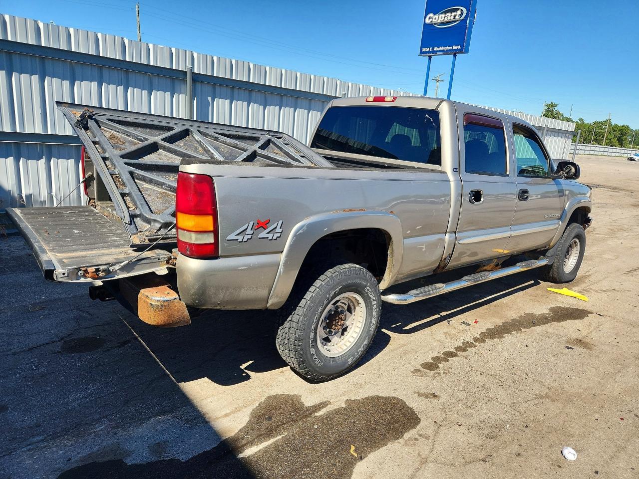 2003 Gmc Sierra K2500 Heavy Duty Tan vin: 1GTHK23U73F129040