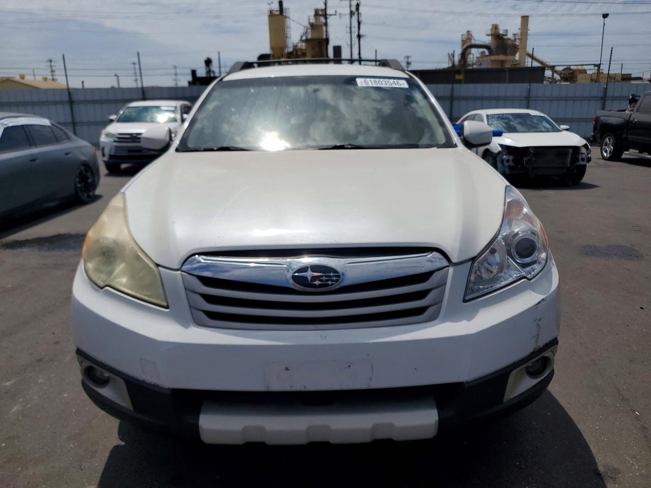2012 Subaru Outback 3.6r Limited White vin: 4S4BRDJC4C2285269