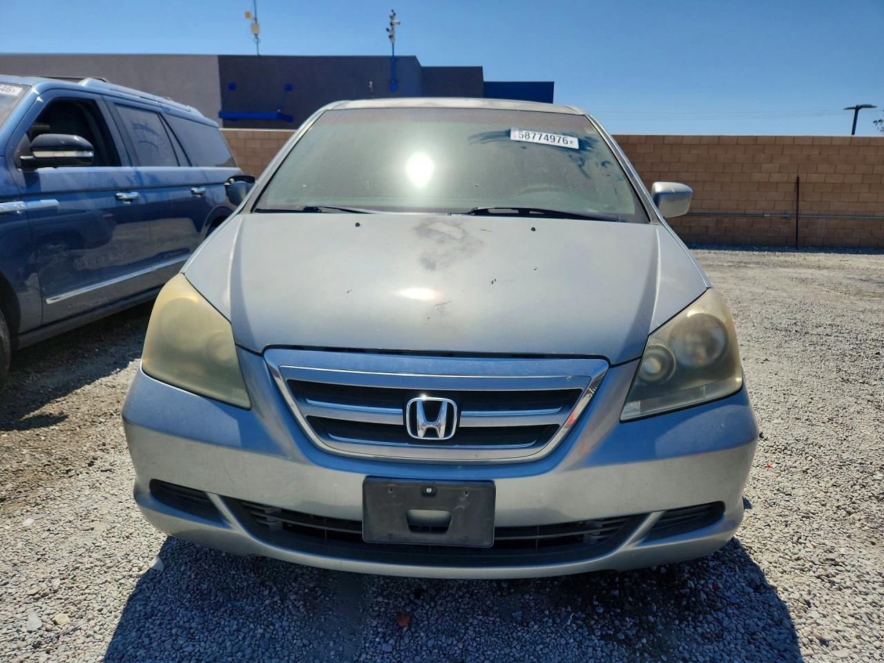 2007 Honda Odyssey Exl Silver vin: 5FNRL38797B002777