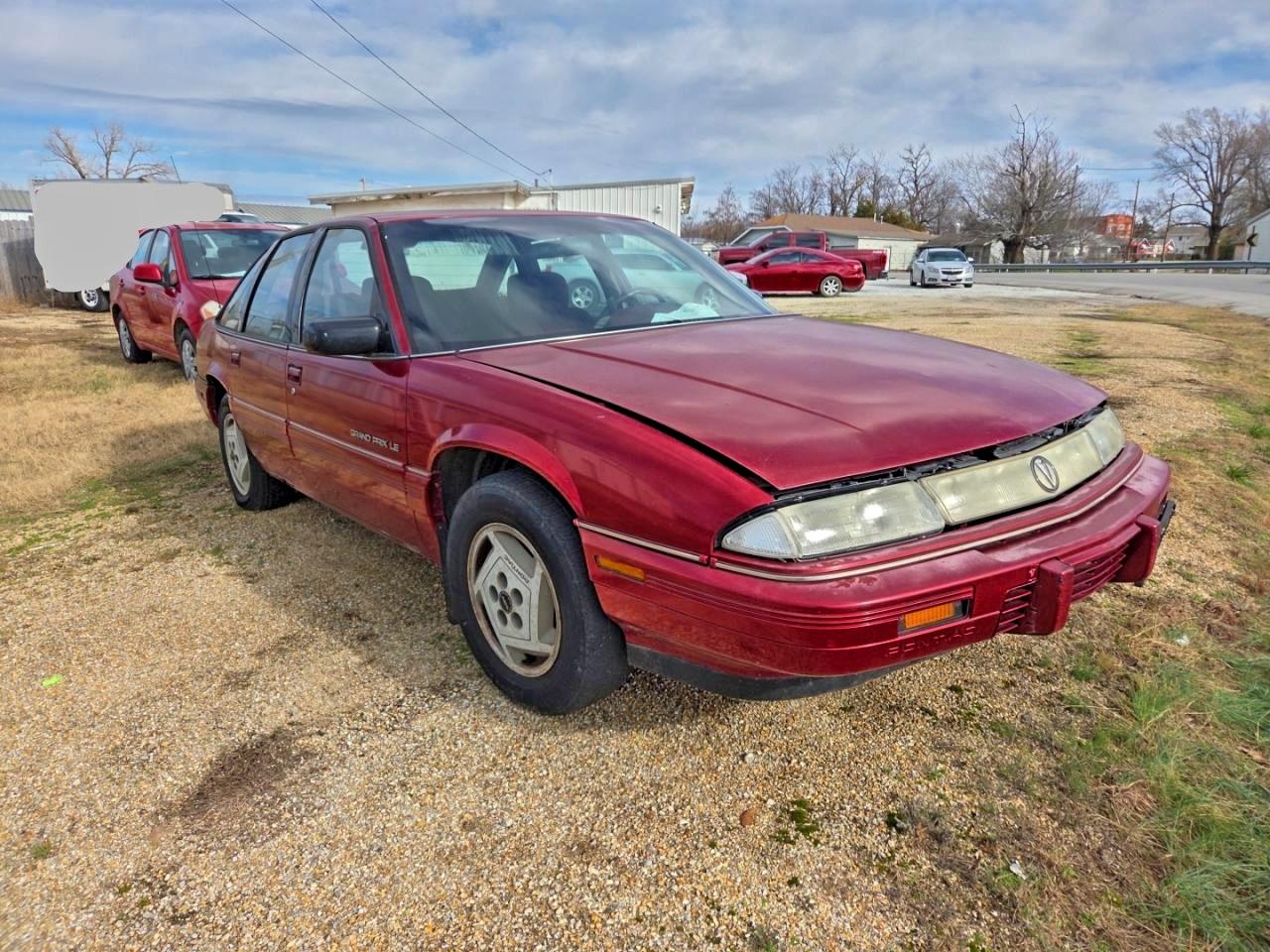 1993 Pontiac Grand Prix Le Red vin: 1G2WH54T4PF205840