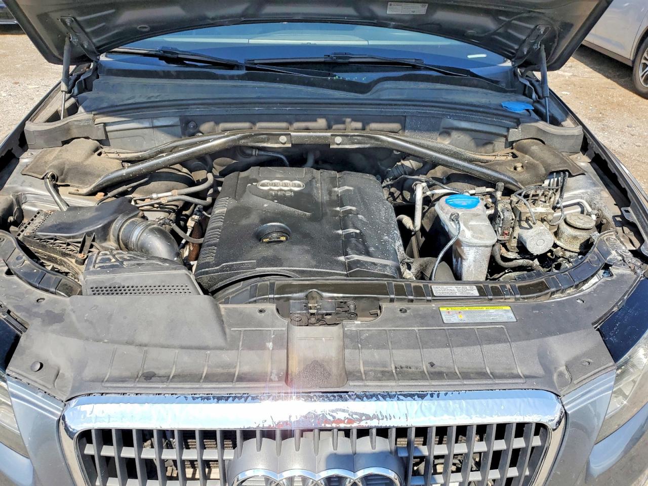 2012 Audi Q5 Premium Plus Gray vin: WA1LFAFP4CA112234