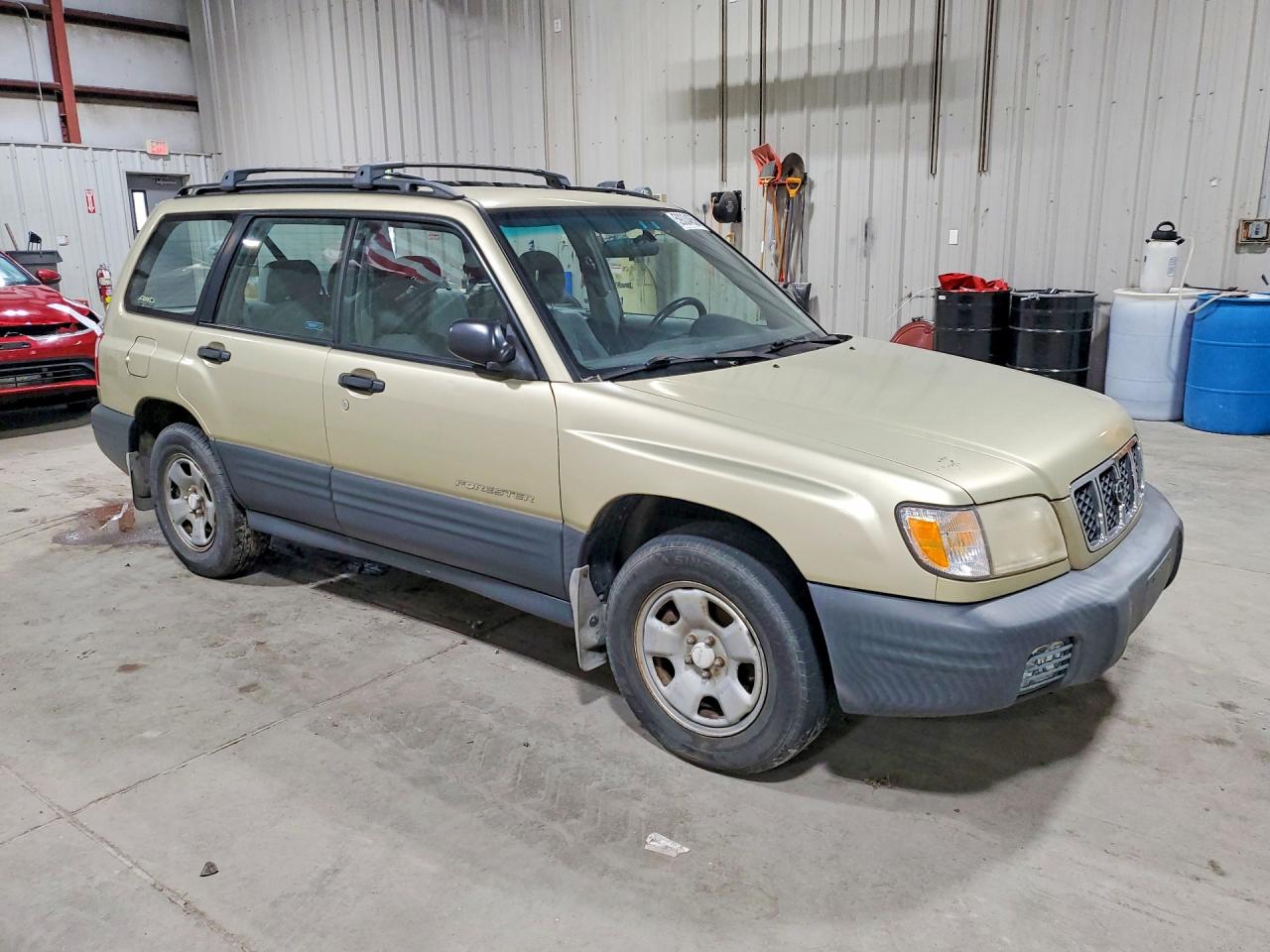 2002 Subaru Forester L Tan vin: JF1SF63502H710852