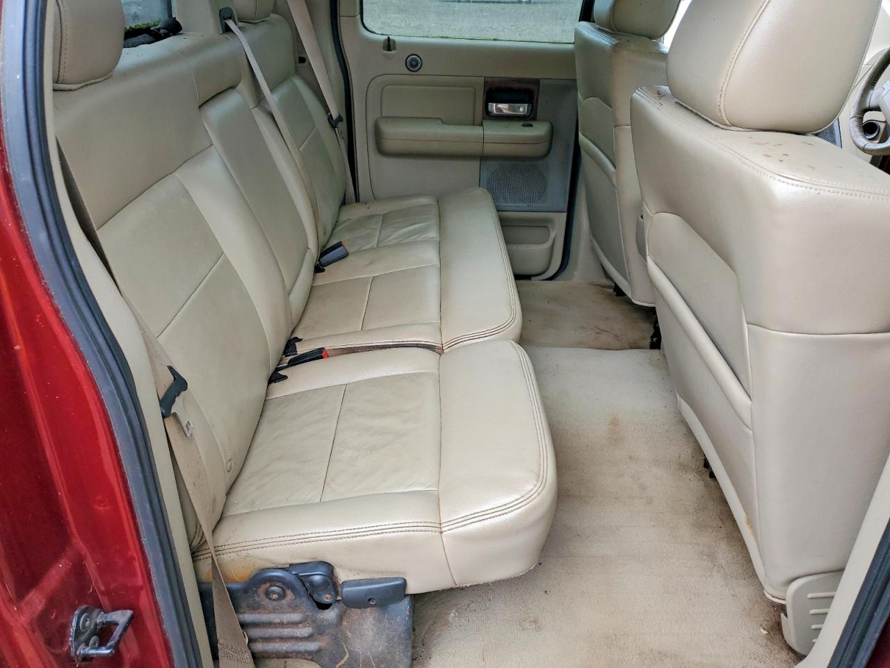 2005 Ford F150 Supercrew Burgundy vin: 1FTPW14535FA87891