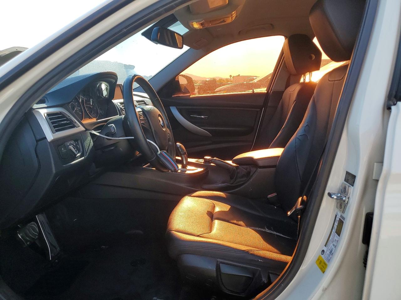 2012 Bmw 328 I Sulev White vin: WBA3C1C50CF433124