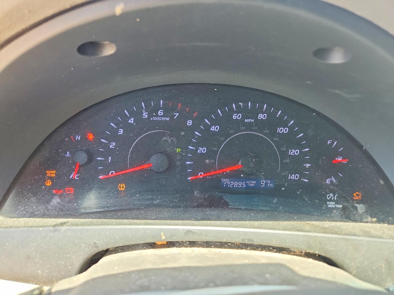 2010 Toyota Camry Le Red vin: 4T1BF3EK2AU512478