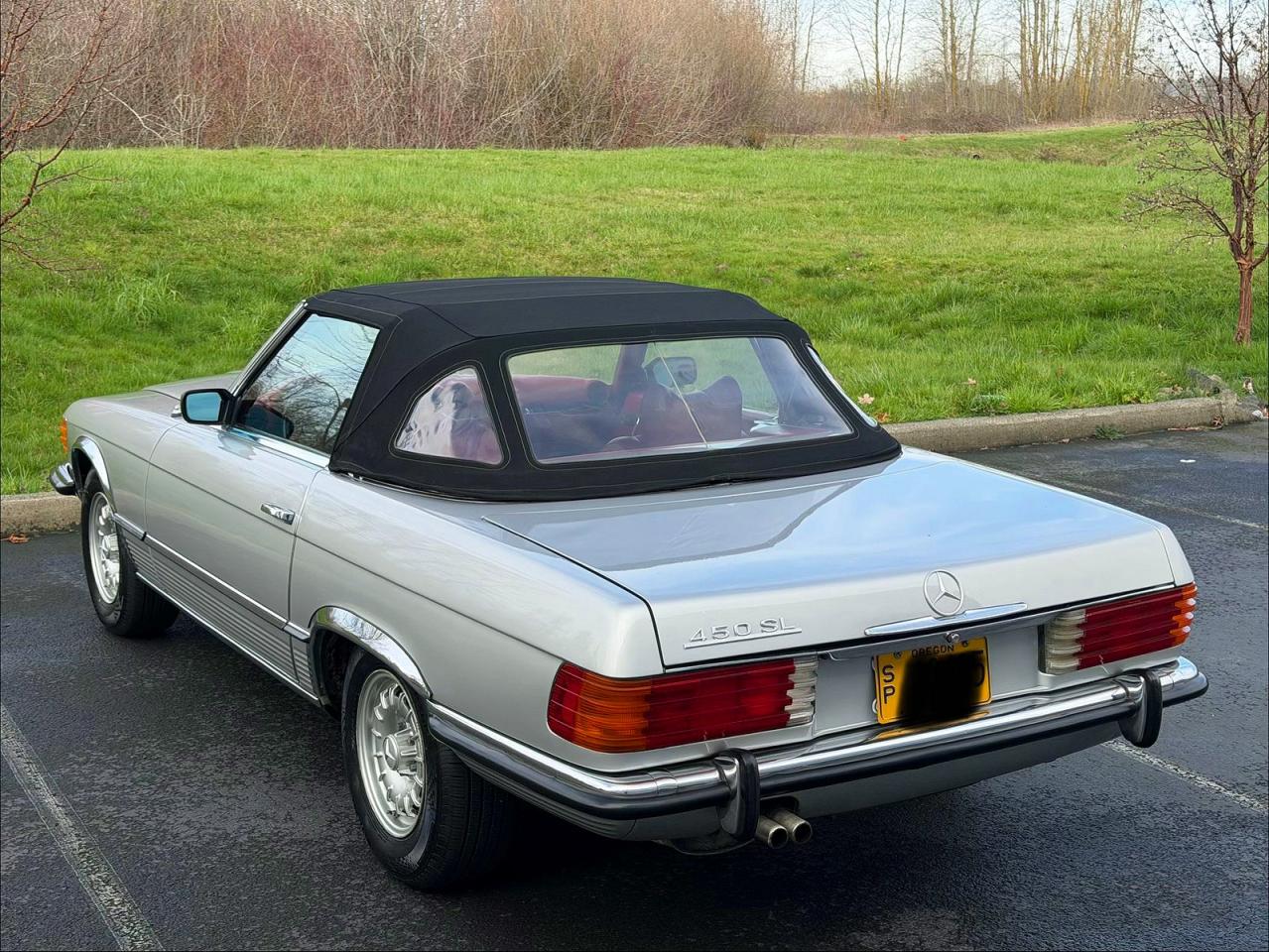 1973 Mercedes-benz 450 Sl Silver vin: 10704412009920