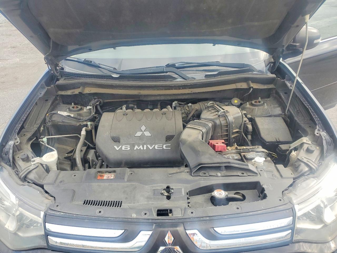 2014 Mitsubishi Outlander Gt Черный vin: JA4JZ4AXXEZ001800