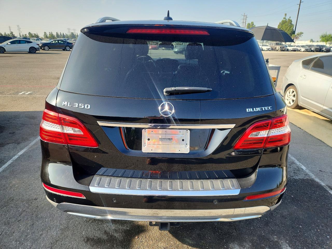 2013 Mercedes-benz Ml 350 4matic Black vin: 4JGDA2EB1DA200496