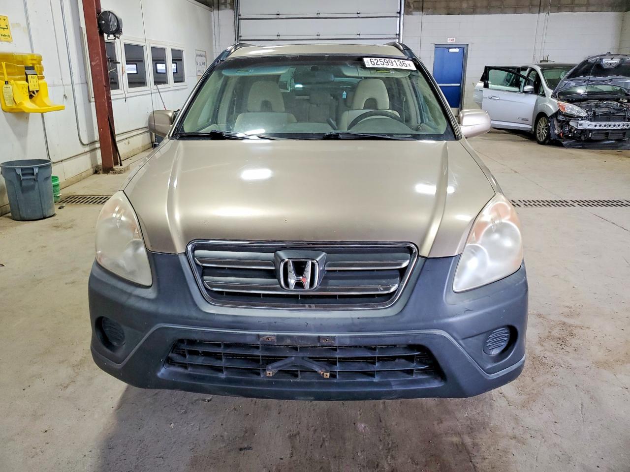 2005 Honda Cr-v Ex Brown vin: JHLRD78815C001228