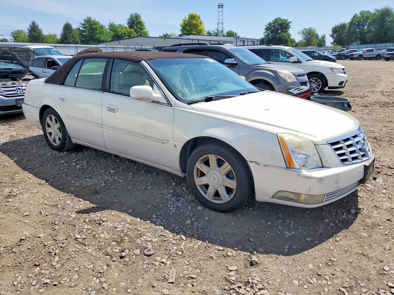2006 Cadillac Dts Белый vin: 1G6KD57Y96U125489
