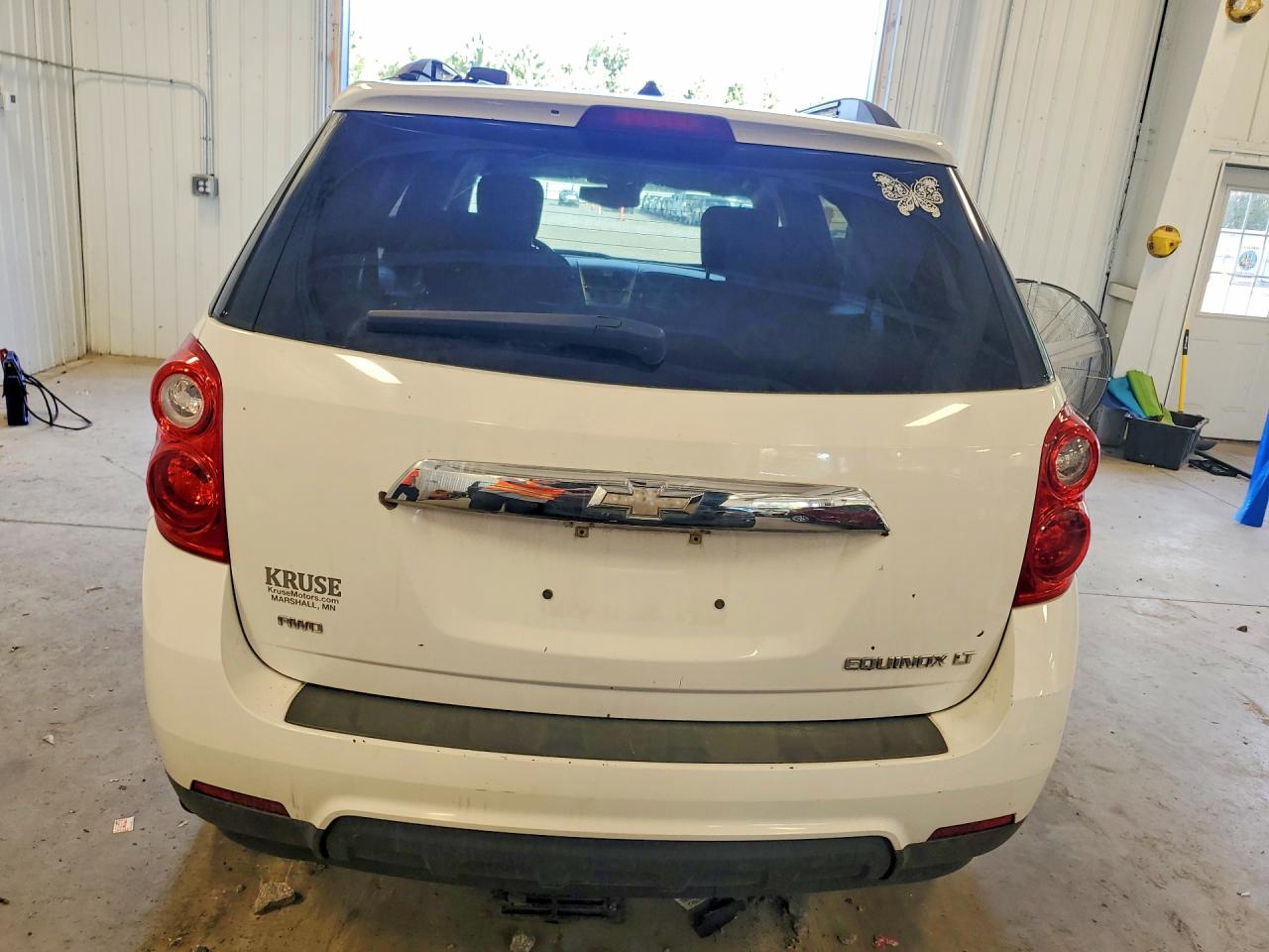 2010 Chevrolet Equinox Lt White vin: 2CNFLEEWXA6405234