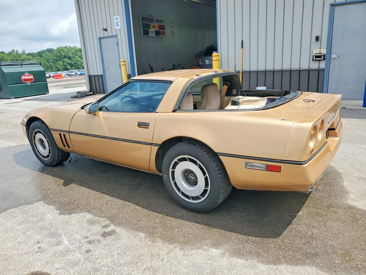 1984 Chevrolet Corvette Yellow vin: 1G1AY0788E5123461