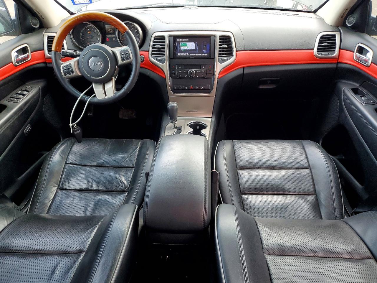 2013 Jeep Grand Cherokee Overland Black vin: 1C4RJECT9DC546064