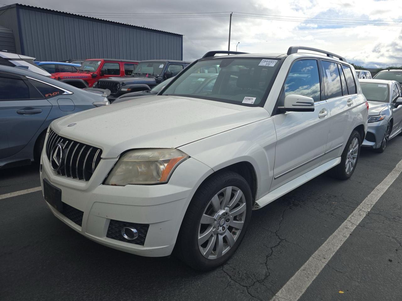 2010 Mercedes-benz Glk 350 4matic Белый vin: WDCGG8HB2AF430491