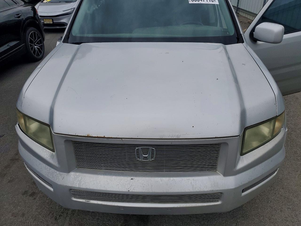 2006 Honda Ridgeline Rtl Silver vin: 2HJYK16506H533147