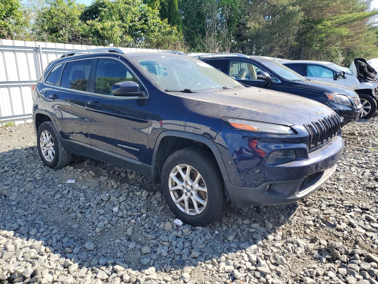 2014 Jeep Cherokee Latitude Blue vin: 1C4PJMCS8EW320252