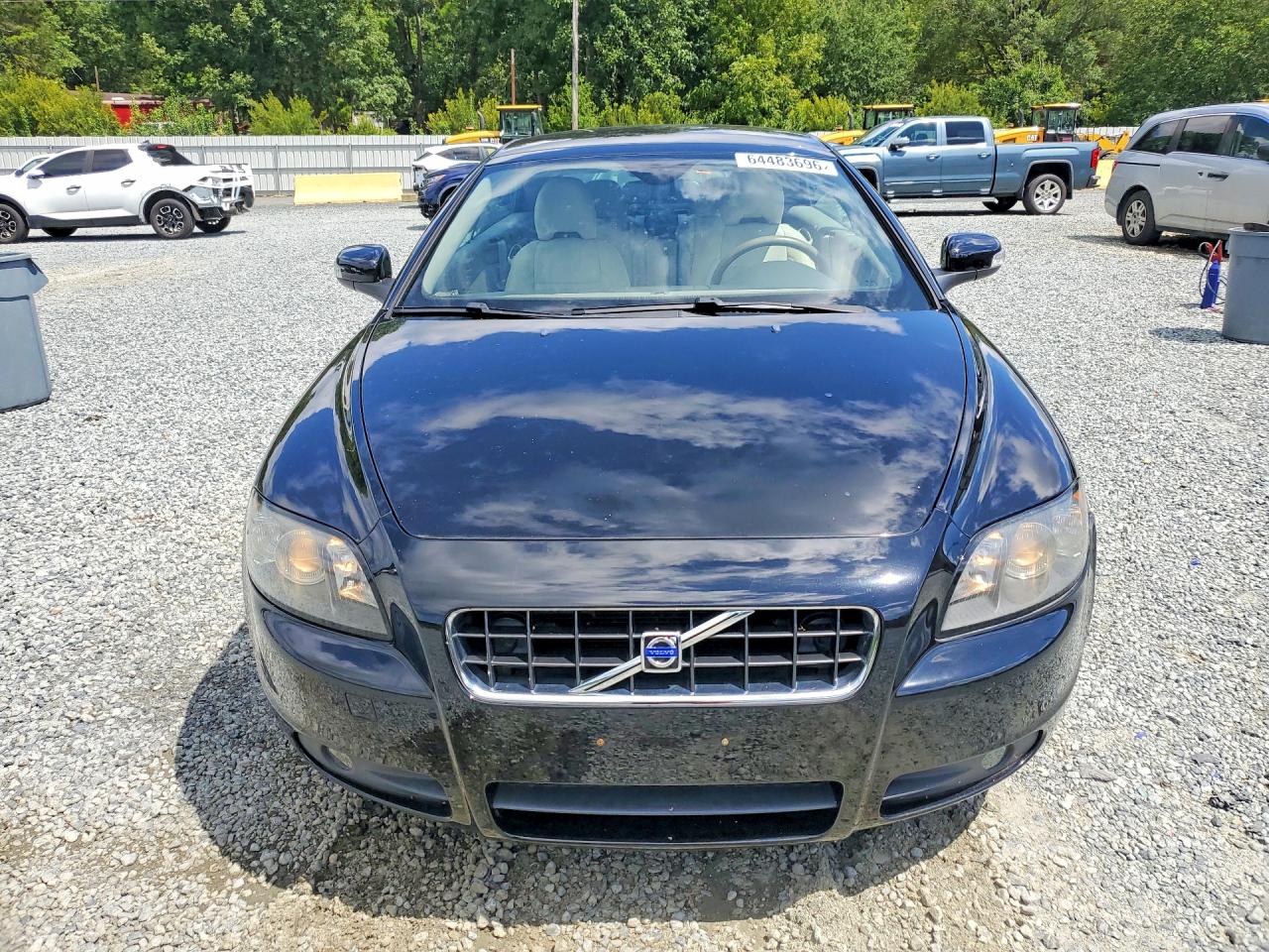 2009 Volvo C70 T5 Black vin: YV1MC67259J075913
