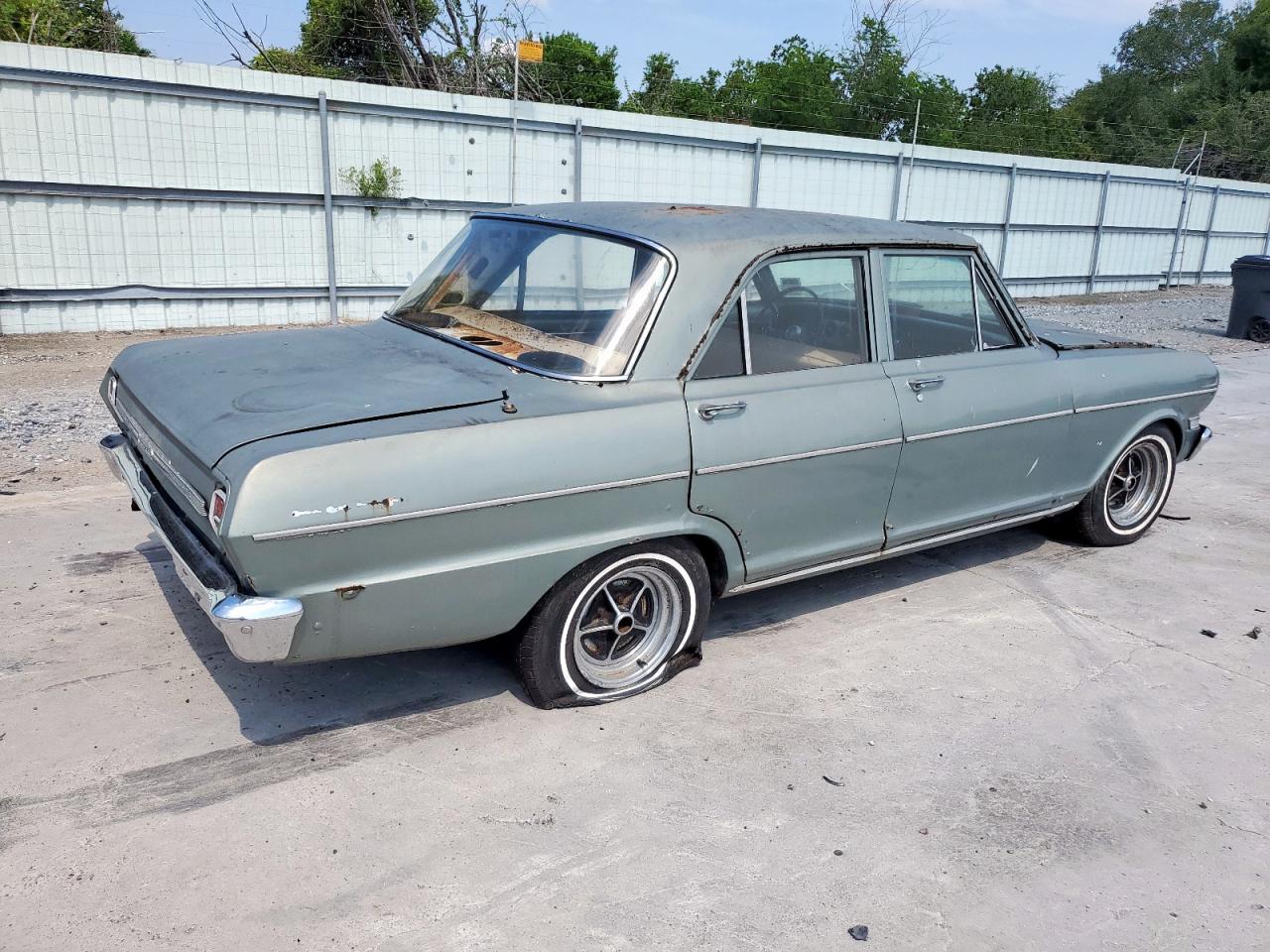 1964 Chevrolet Nova Green vin: 40269N225420