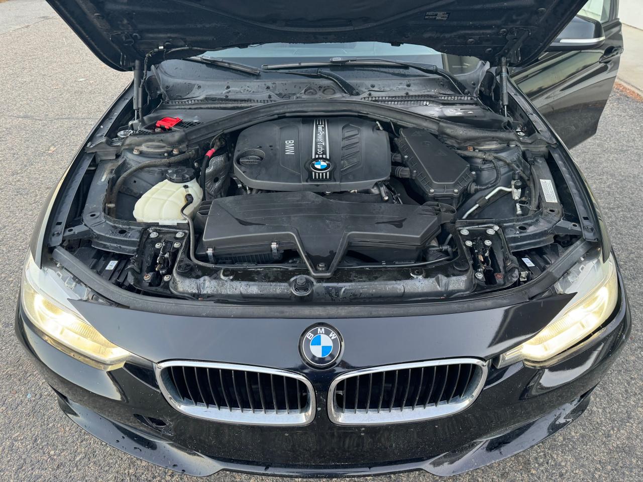 2014 Bmw 328 D Xdrive Черный vin: WBA3D5C54EKX96279