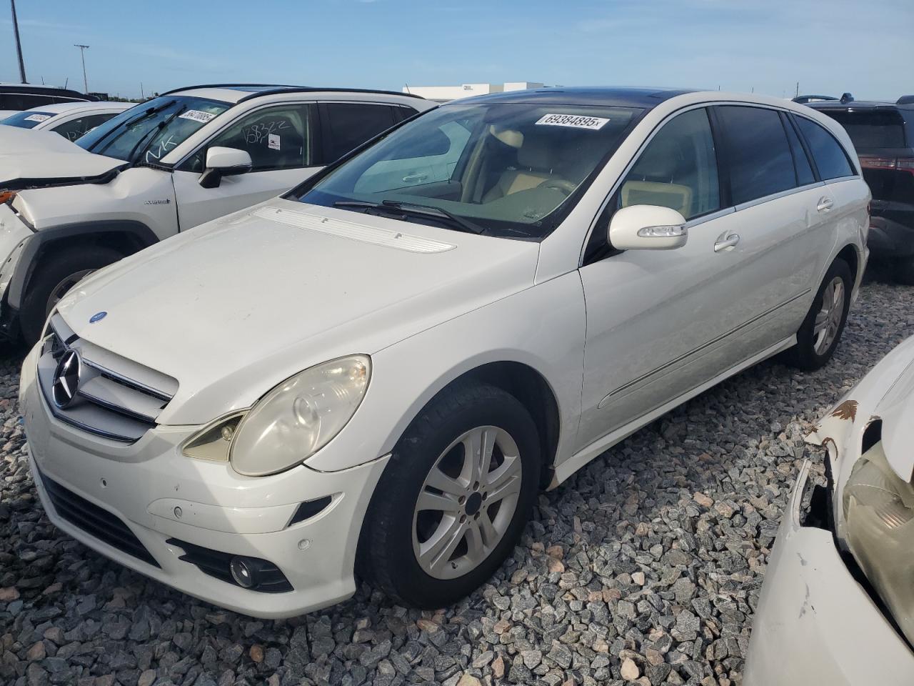 2008 Mercedes-benz R 320 Cdi White vin: 4JGCB22E88A075896