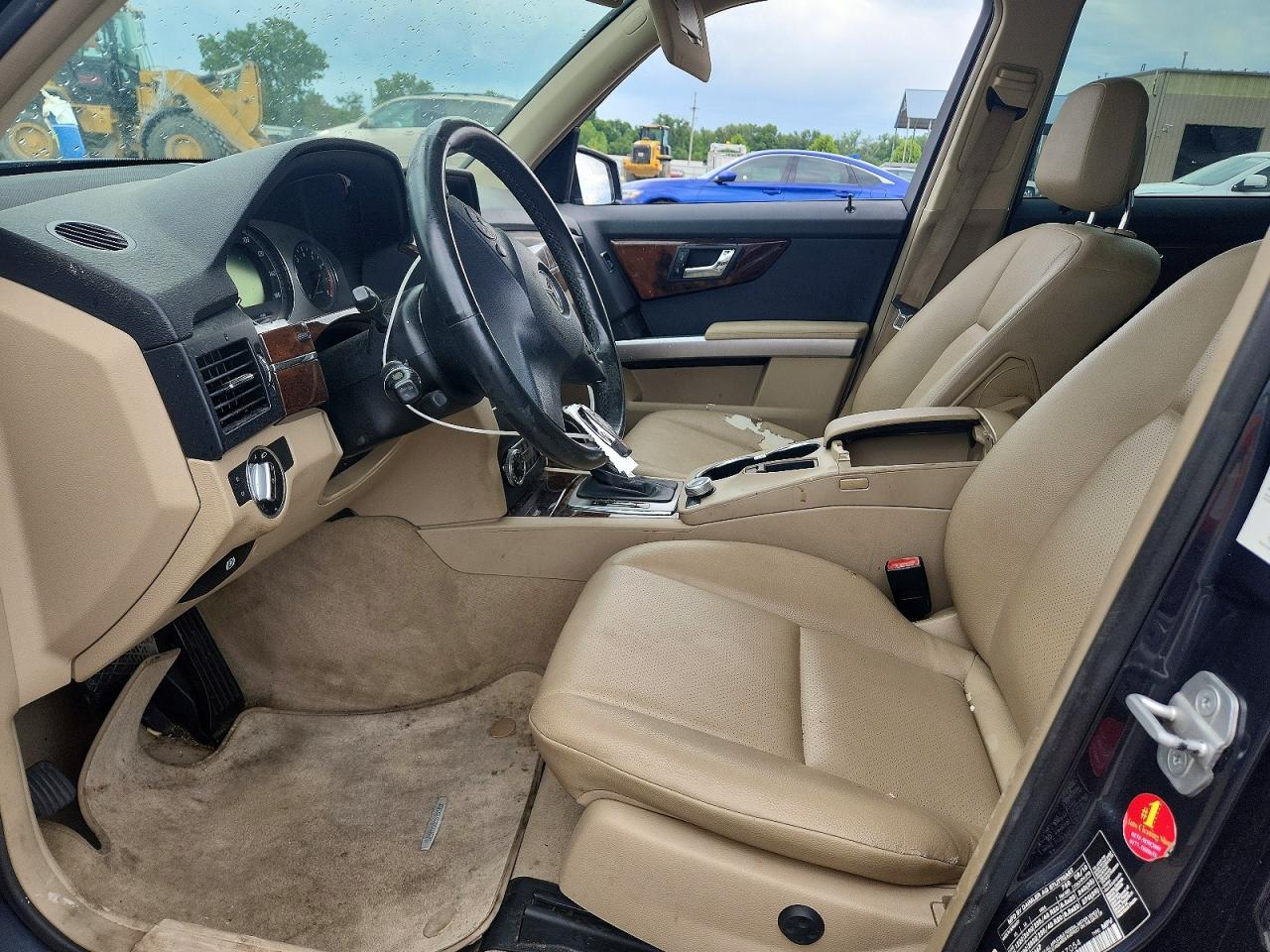 2011 Mercedes-benz Glk 350 4matic Charcoal vin: WDCGG8HBXBF557054