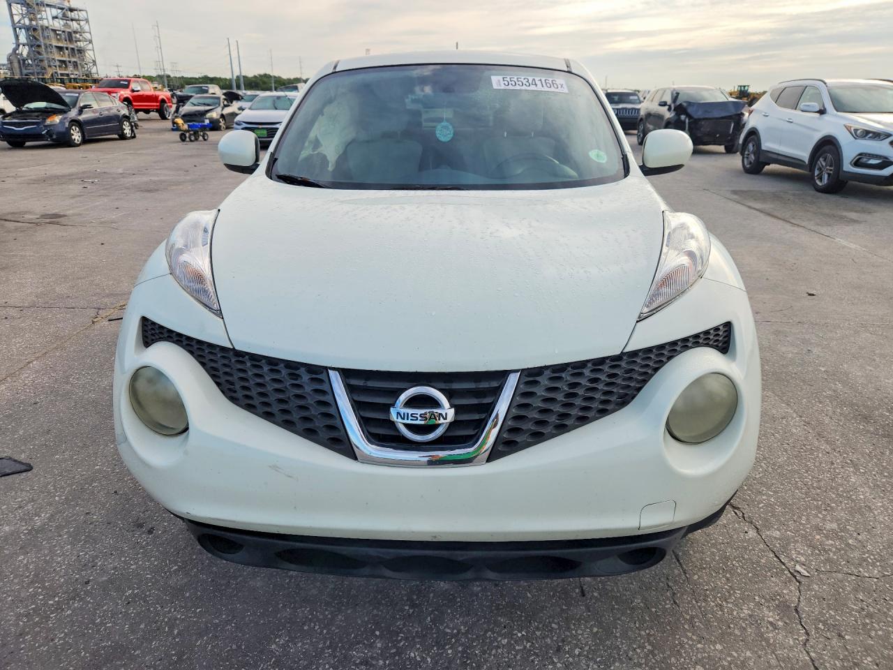 2012 Nissan Juke S White vin: JN8AF5MR9CT102140