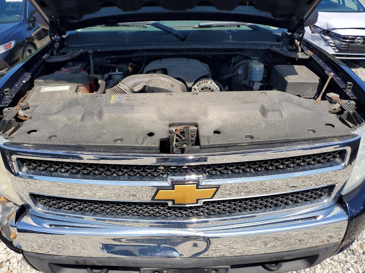 2008 Chevrolet Silverado K1500 Blue vin: 2GCEK190681277647