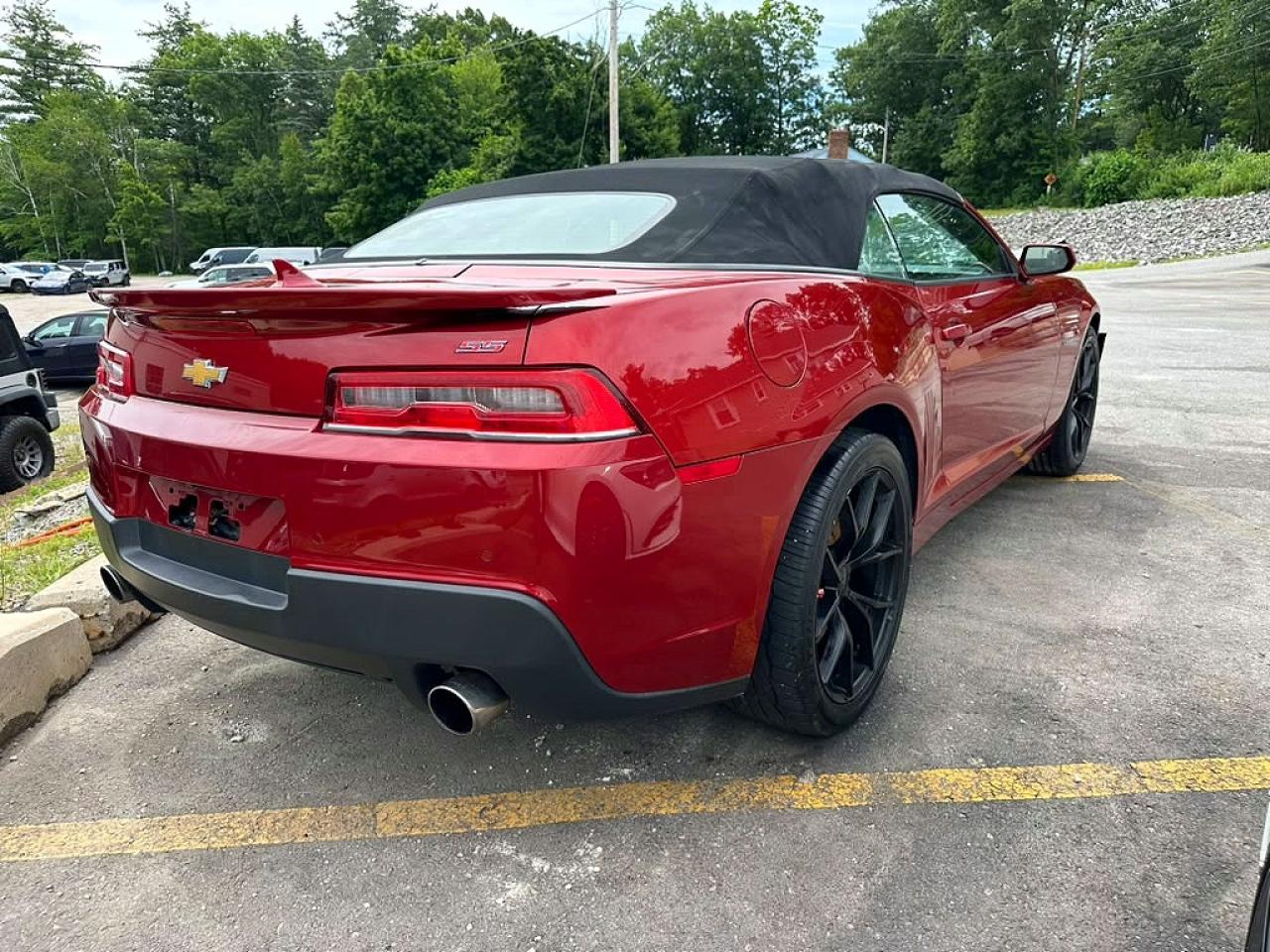 2014 Chevrolet Camaro 2ss Red vin: 2G1FK3DJ2E9212882