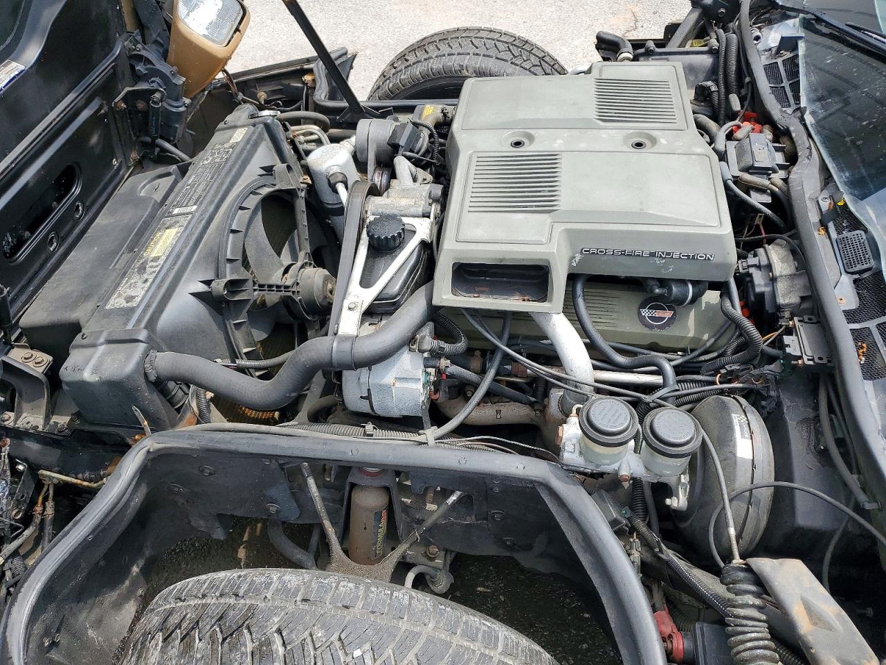 1984 Chevrolet Corvette Yellow vin: 1G1AY0788E5123461