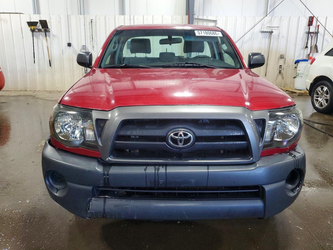 2005 Toyota Tacoma Base Maroon vin: 5TENX22N55Z052365