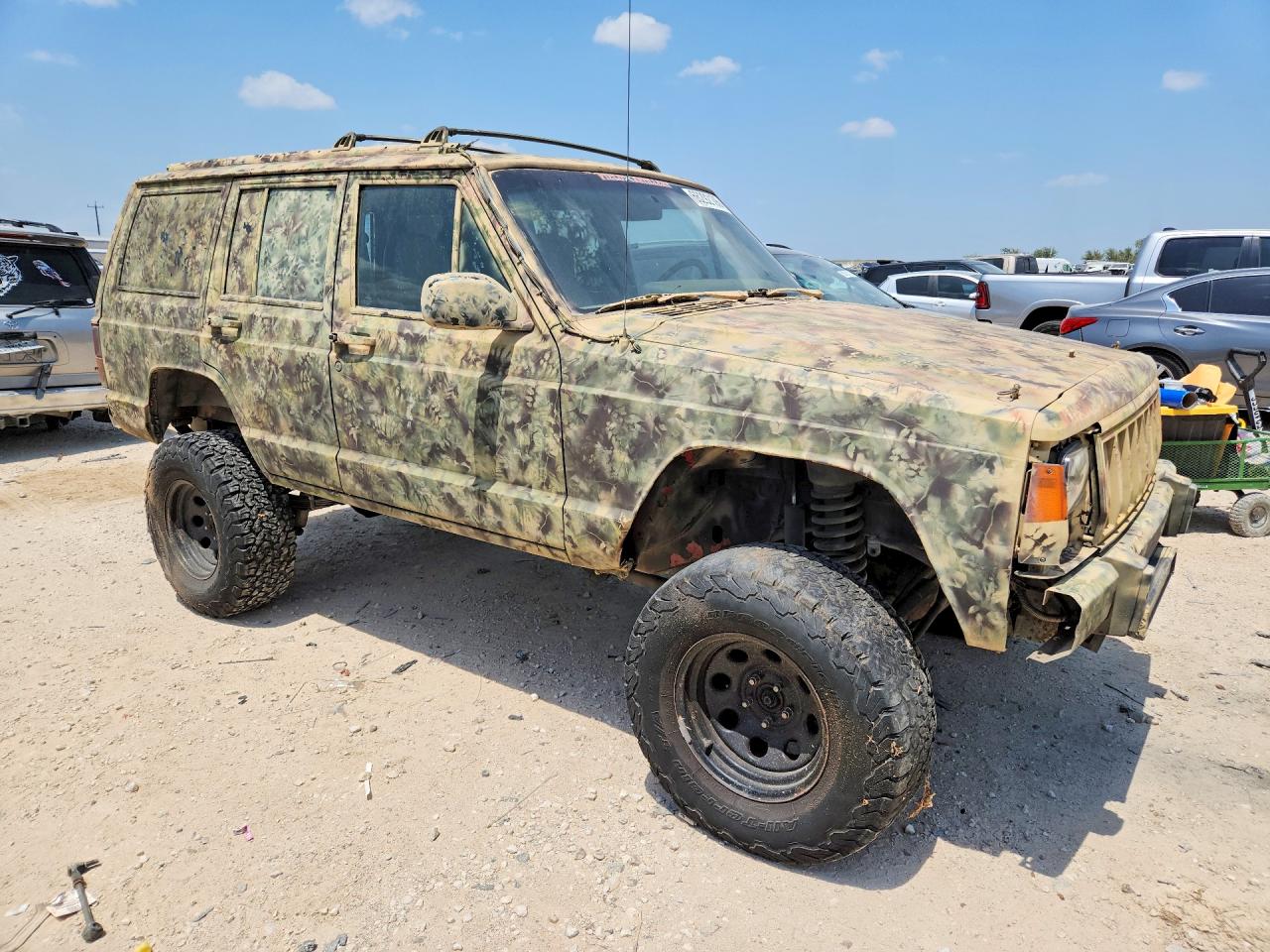 1996 Jeep Cherokee Country Red vin: 1J4FJ78S5TL250675