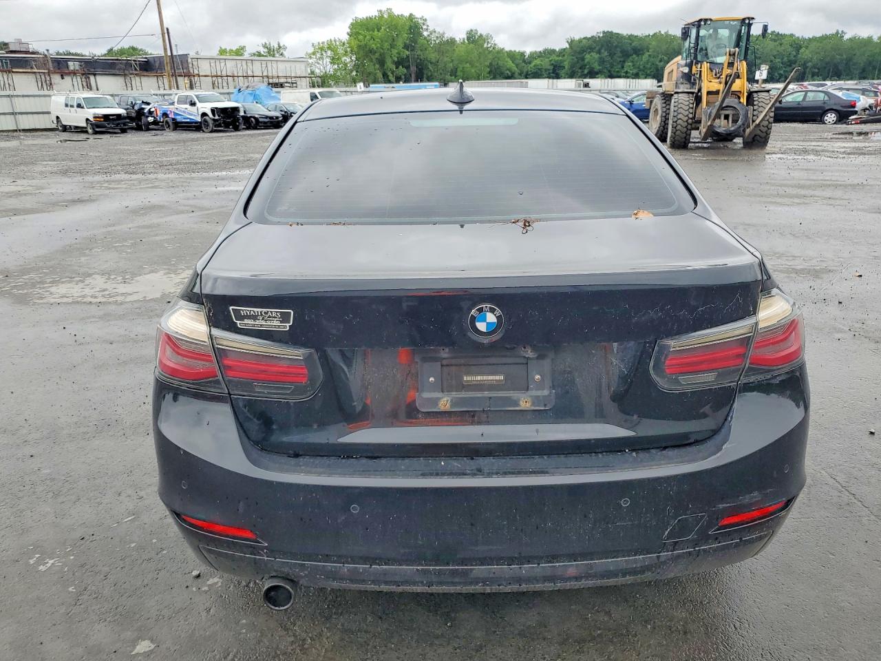 2015 Bmw 320 I Xdrive Black vin: WBA3C3G53FNT53090