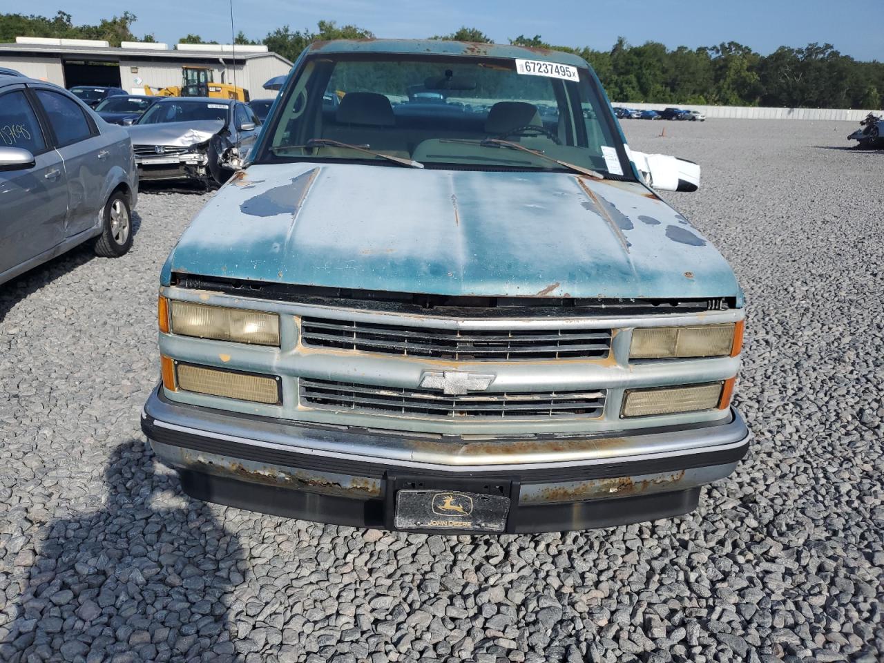 1995 Chevrolet Gmt-400 C1500   Green vin: 1GCEC14K7SZ166044