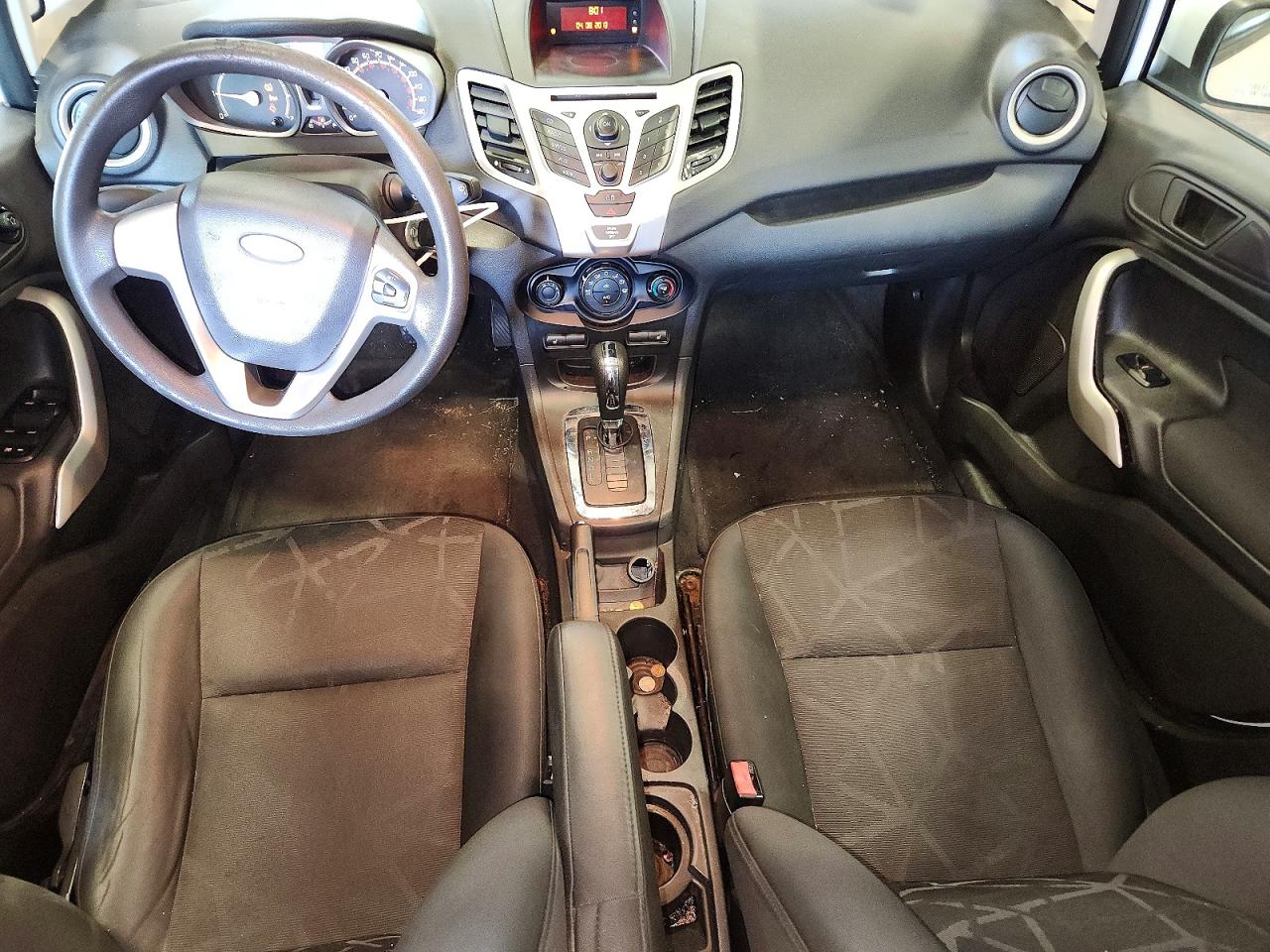 2013 Ford Fiesta Se White vin: 3FADP4BJ6DM224991