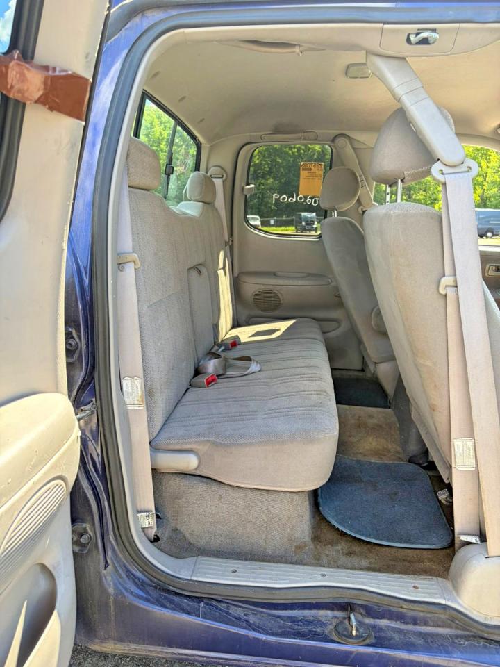 2000 Toyota Tundra Sr5 Blue vin: 5TBBT4410YS034872