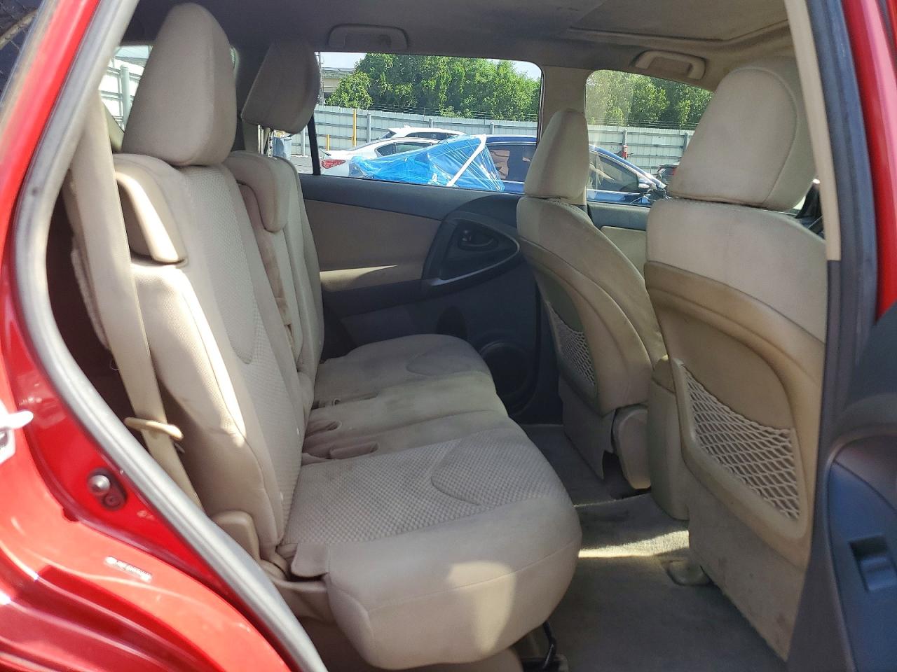 2012 Toyota Rav4 Base Red vin: JTMZF4DV9C5046436