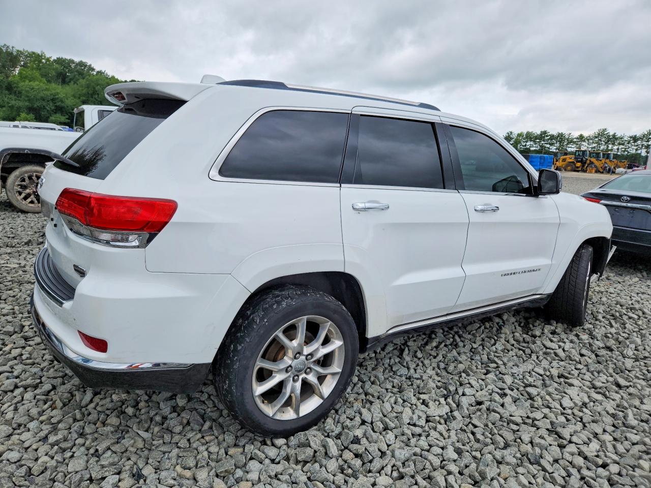 2014 Jeep Grand Cherokee Summit White vin: 1C4RJFJT6EC154542
